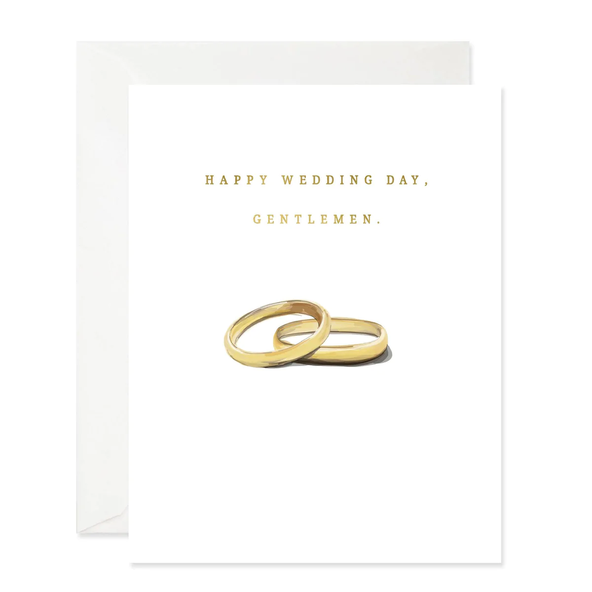 Happy Wedding Day Gentlemen Card