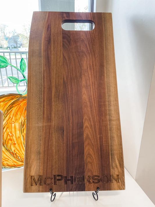 Live edge board
